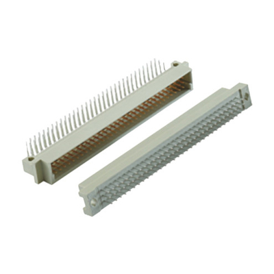 2.54mm Pitch Din 41612 Connector Five Row Right Angle PBT Plastic