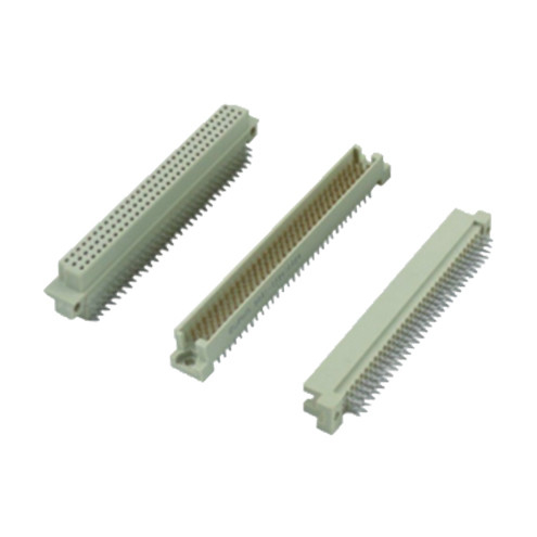 2.54mm Pitch Din 41612 Connector Five Row Right Angle PBT Plastic